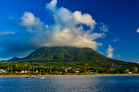 Nevis in Clouds